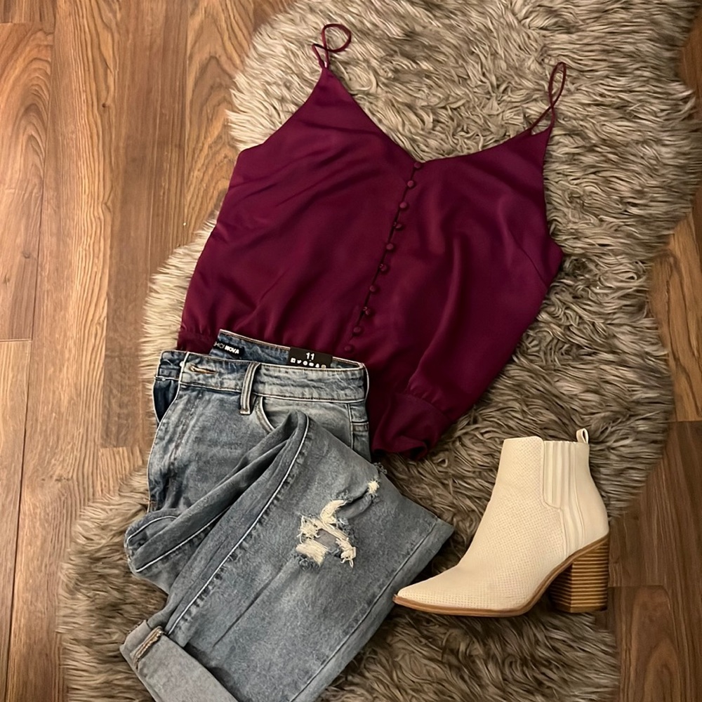 Button down Kami bodysuit.